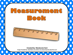 Measurement Book | Teaching Resources