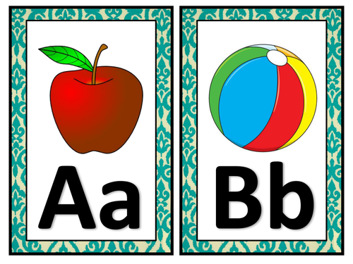Alphabet Letter Cards Printable Free