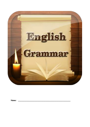 Grammar revision activity booklet