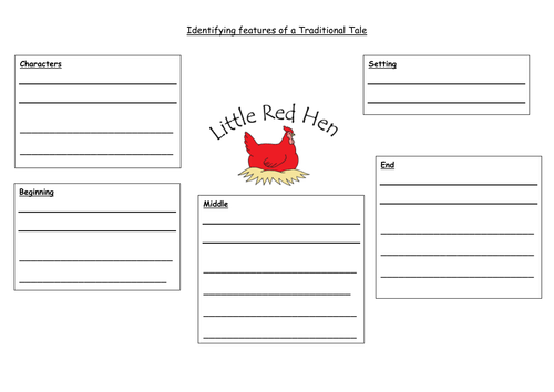 traditional-tales-little-red-hen-story-summary-sheets-teaching