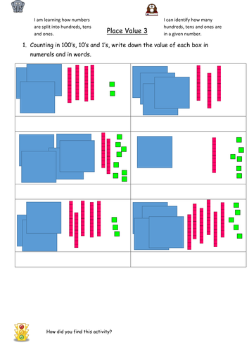 place value with dienes by bsteiertsouthwarkpark uk teaching