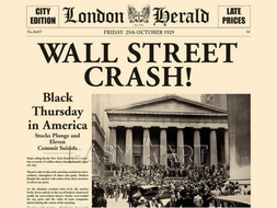 stock market crash essay