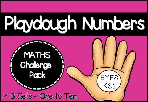 Playdough Numbers Challenge Pack (EYFS/KS1)
