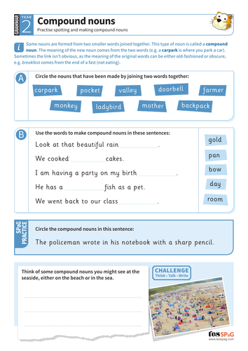 Expanded noun phrases year 5 worksheet picture