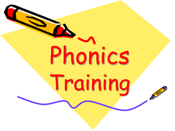 Phonics training for staff | Teaching Resources