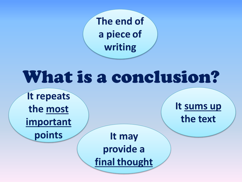 what is conclusion
