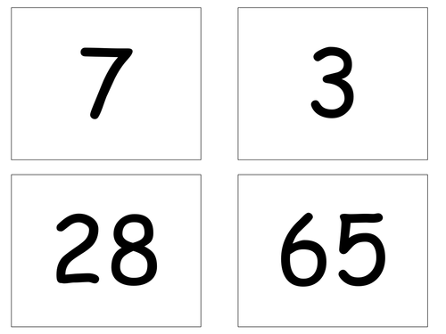 Comparing Numbers KS1 Worksheets, Lesson plans and Activities