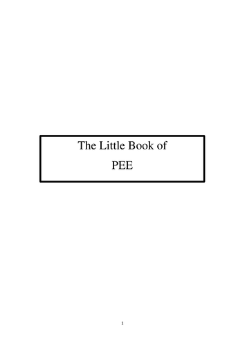 The Little Book of PEE - A Christmas Carol