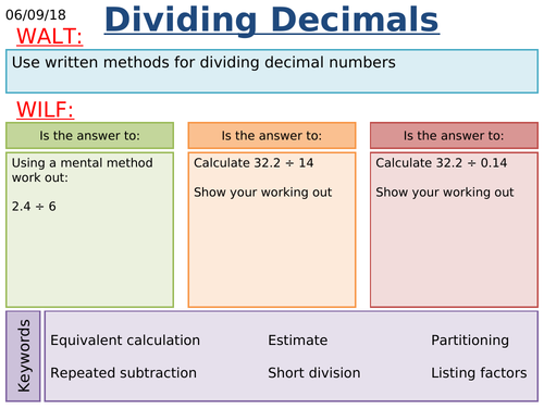 problem solving with decimals ks3
