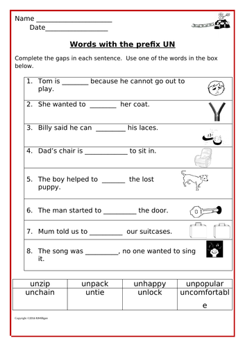 Reading Comprehension, Text, Sentence /Word/Grammar & Presentations