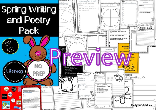 Spring Writing and Poetry Pack (KS1/KS2)