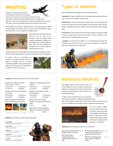 Wildfires | Teaching Resources