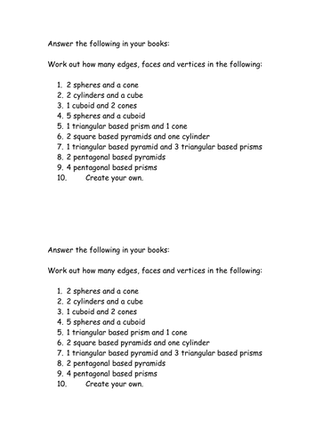 Maths Shape and Symmetry Resources