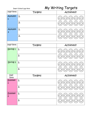 My Target Template by boltoncharlie - UK Teaching Resources - TES