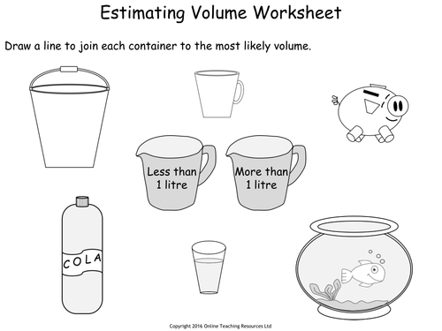 measuring capacity year 2 powerpoint and worksheets by teacher of