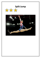 Gymnastics Jumps | Teaching Resources