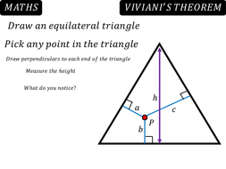 Viviani's Theorem | Teaching Resources