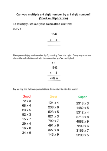 year 5 maths revision sheets teaching resources