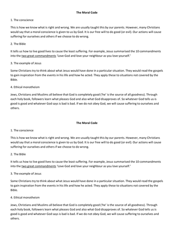 Responses To Suffering Teaching Resources