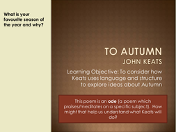 ode to autumn notes