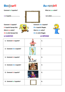 what does comment t appelles tu mean in english