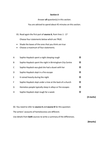 NEW AQA GCSE English Language Paper 2: Writers' viewpoints and ...