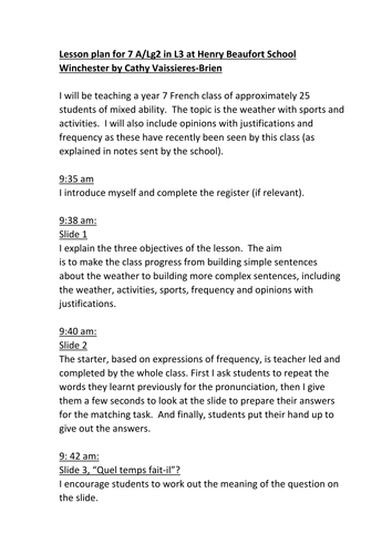 83 slides interview lesson at outstanding school on sports, frequency, opinions, weather, le temps