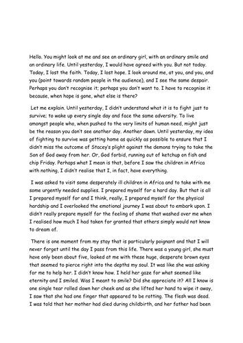 Year 7 Persuasive writing unit - using emotive language lesson by ...