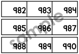 Number line -100 to 1,000 | Teaching Resources