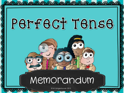 Perfect Tense Printables (Worksheets) | Teaching Resources