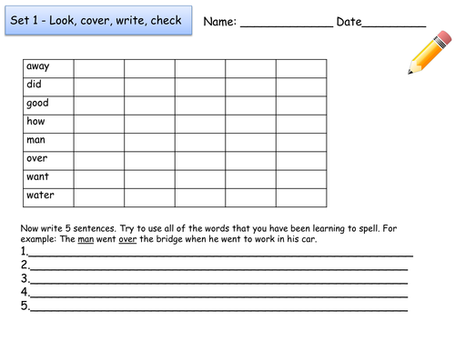 Second 100 High Frequency Words Spelling Practice Worksheets by ...