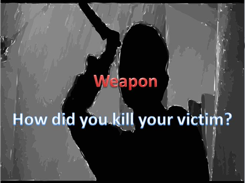 Crime scene description creative writing image