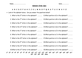 Ordinal Number | Teaching Resources