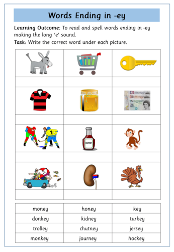 ey-words-teaching-resources