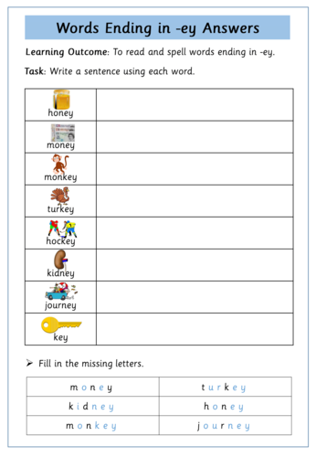 ey words | Teaching Resources