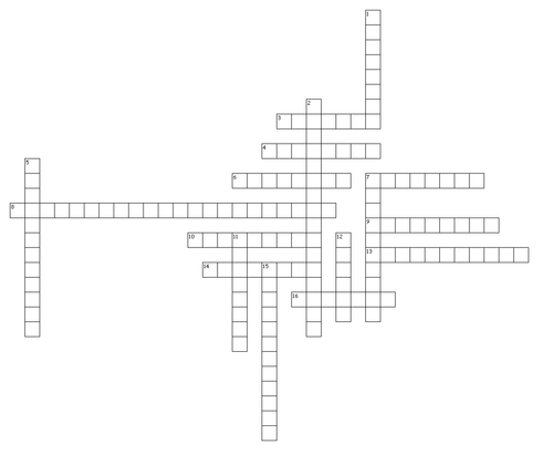 Products from Crude Oil Crossword Puzzle (With Answers) Teaching
