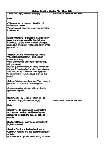 Michael Morpurgo Guided Reading Bundle | Teaching Resources