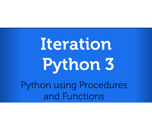 GCSE Python resources for OCR Course | Teaching Resources