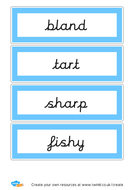 Adventurous Description Display Words | Teaching Resources