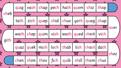 Phase 3 Alien Words Board Game by launderhill - Teaching Resources - TES