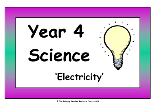 Electricity game year 4 picture