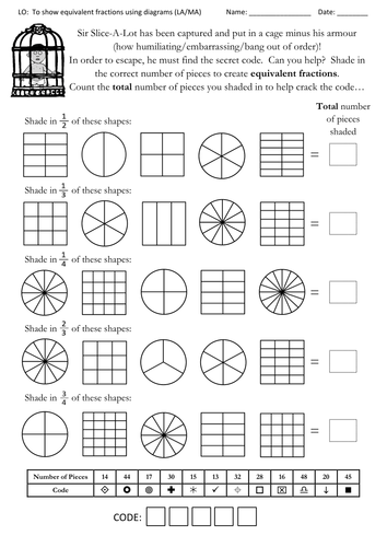 KS2 Equivalent Fractions Resource Pack | Teaching Resources