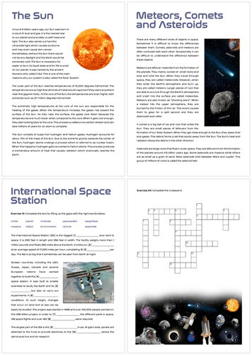 space assignment pdf