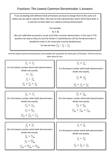 15 KS2 Fractions Worksheets by smithy123 - Teaching Resources - TES