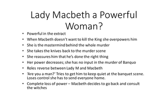 essays about lady macbeth