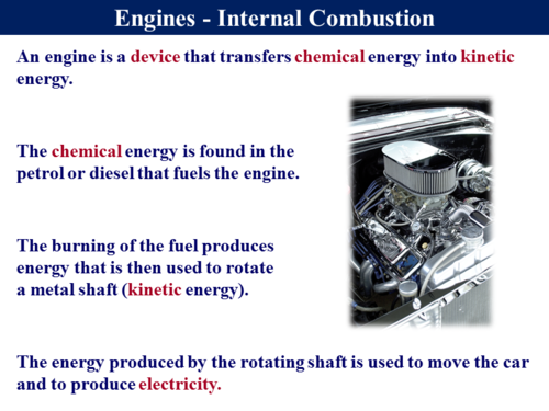 1.2.1 Energy Transfers & Efficiency | Teaching Resources