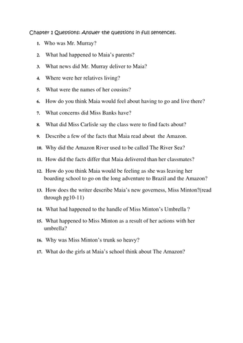 Journey To The River Sea Guided Reading Planning by Rachaelsmith4