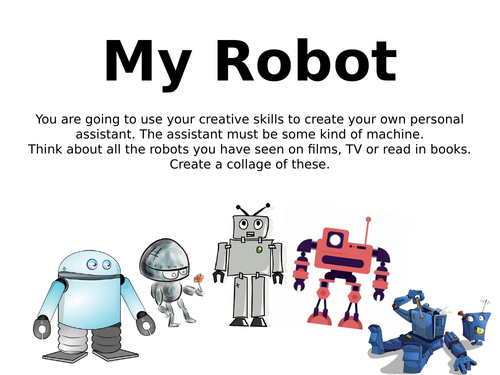 creative writing on robot