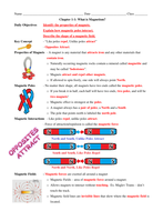 Magnetism Worksheet Answer Key - Worksheet List