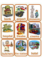 Places in the town. | Teaching Resources